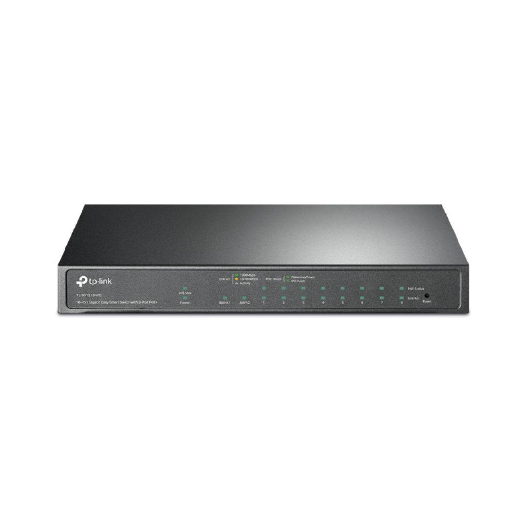 TP-Link network switch on a white background